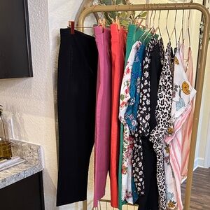 Women’s Maurice‘s crop pants and blouses bundled deal 4 pants & 7 shirts.